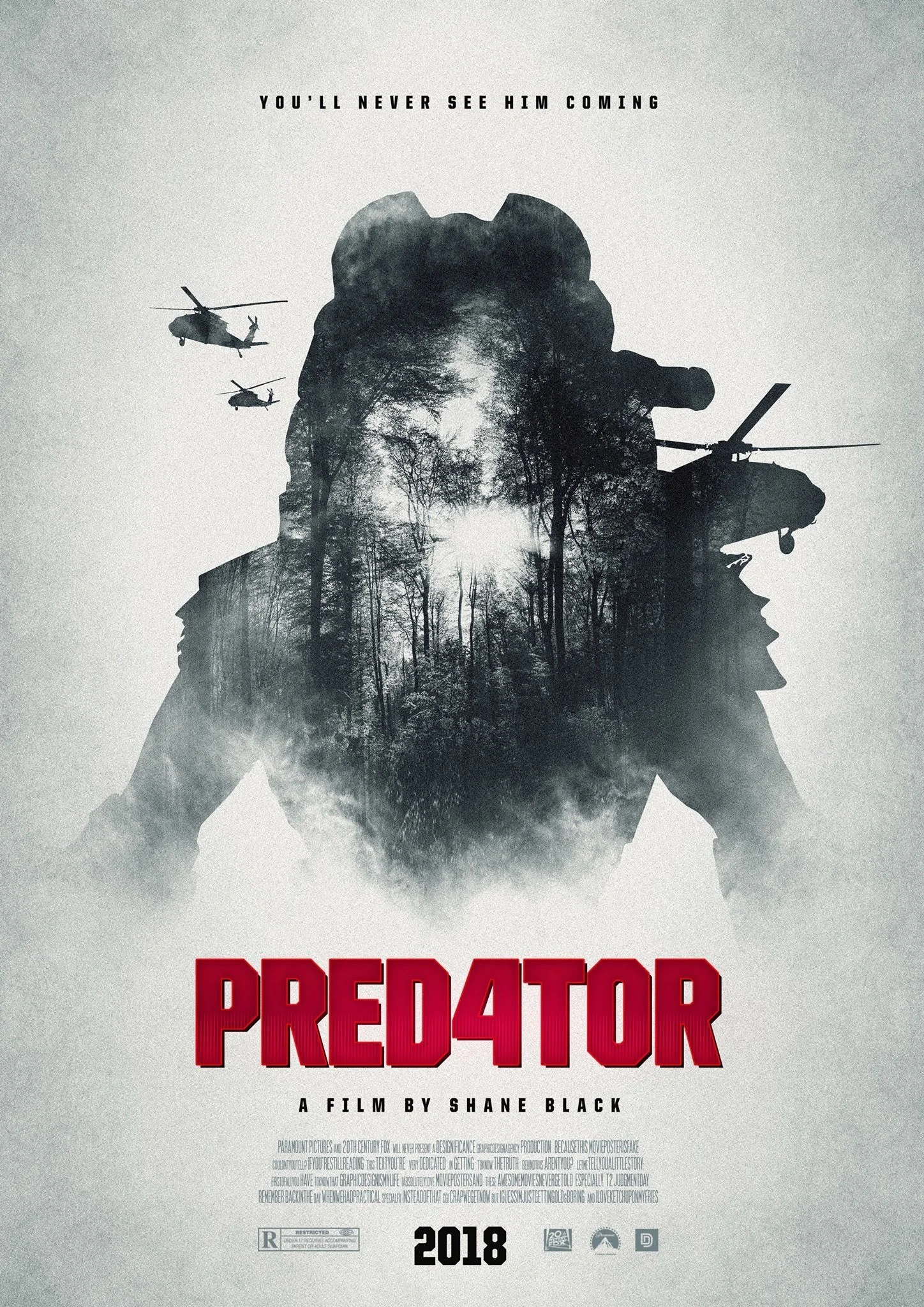 The Predator poster