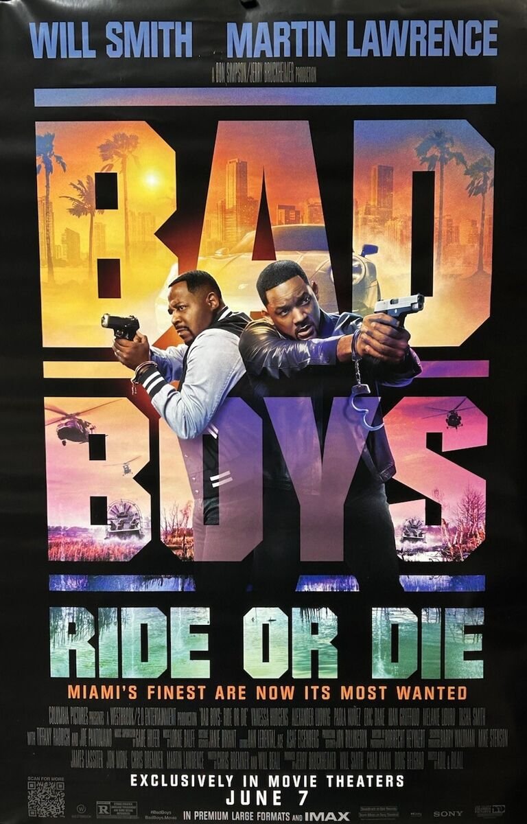 Bad Boys: Ride or Die poster