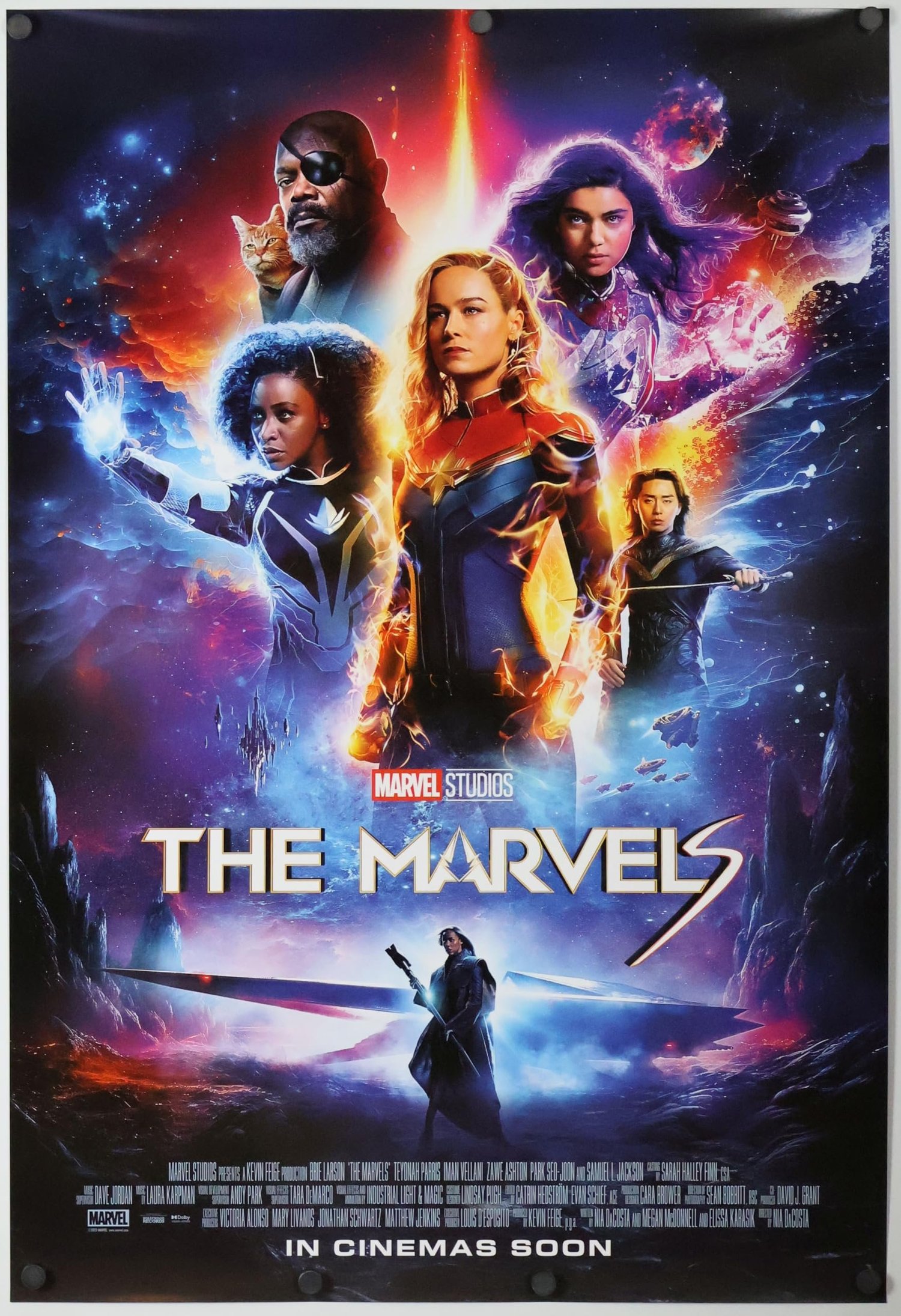 The Marvels poster