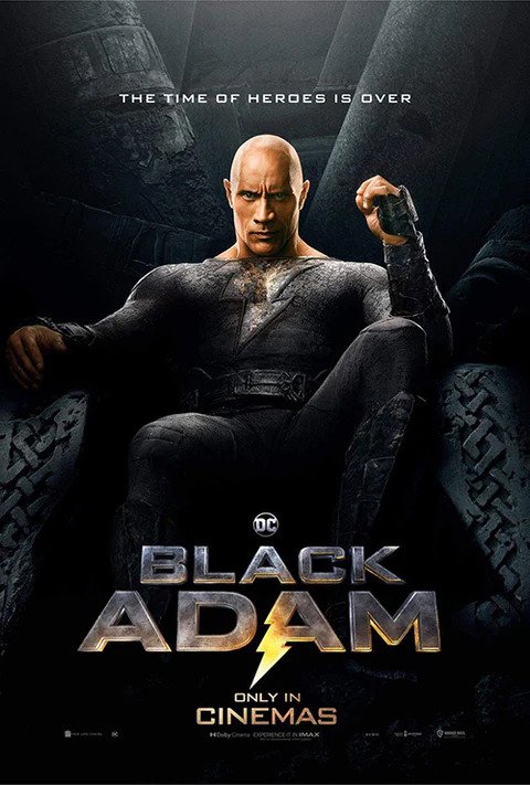 Black Adam poster