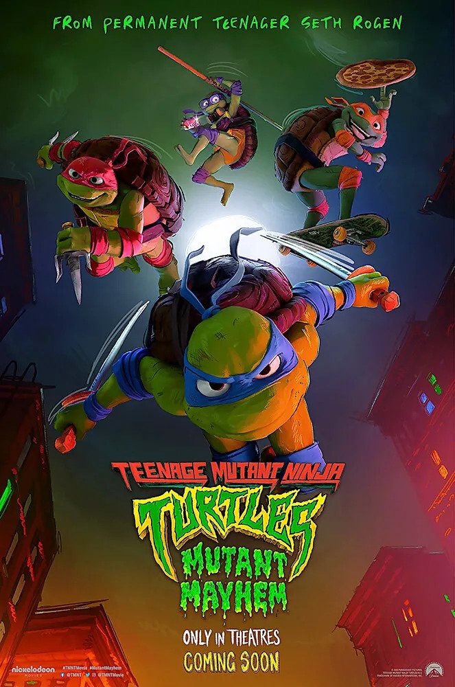 Teenage Mutant Ninja Turtles: Mutant Mayhem poster